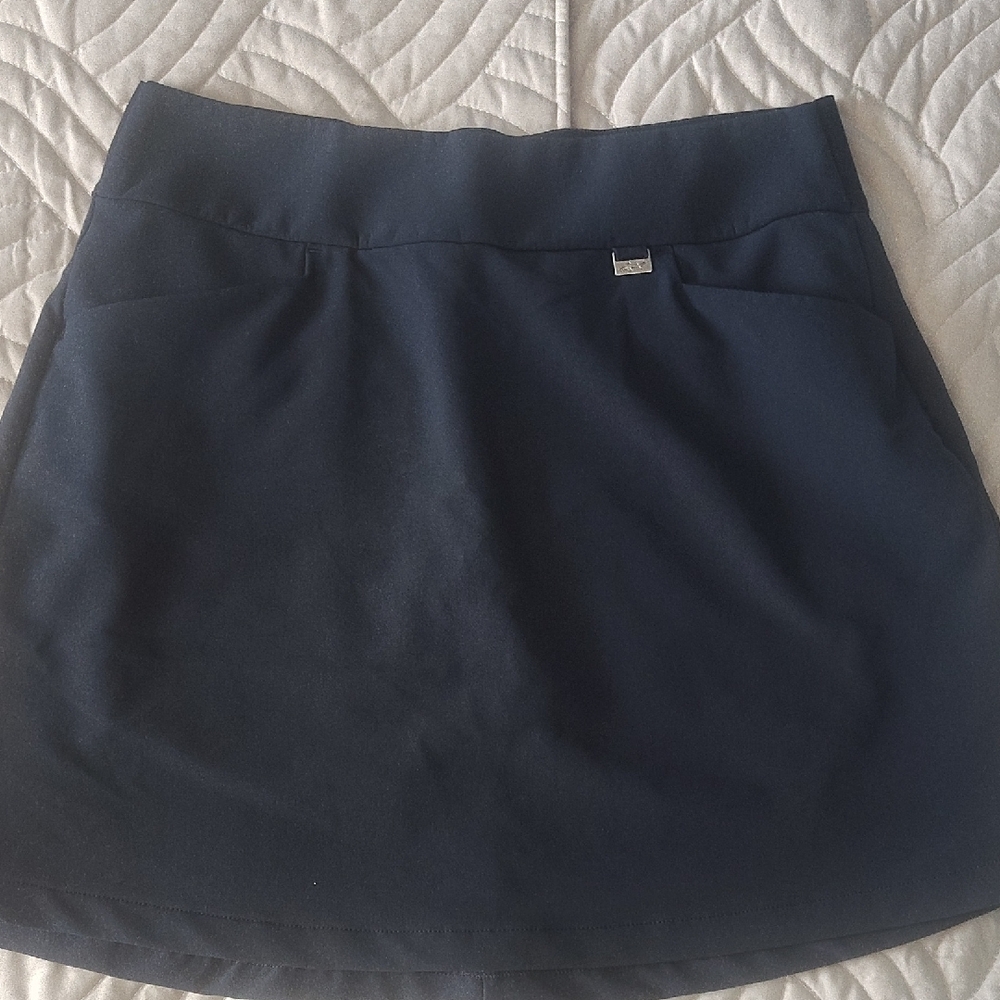 Greg Norman Collection  Athletic Tennis Golf Dark Blue Mini Skort